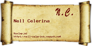 Nell Celerina névjegykártya